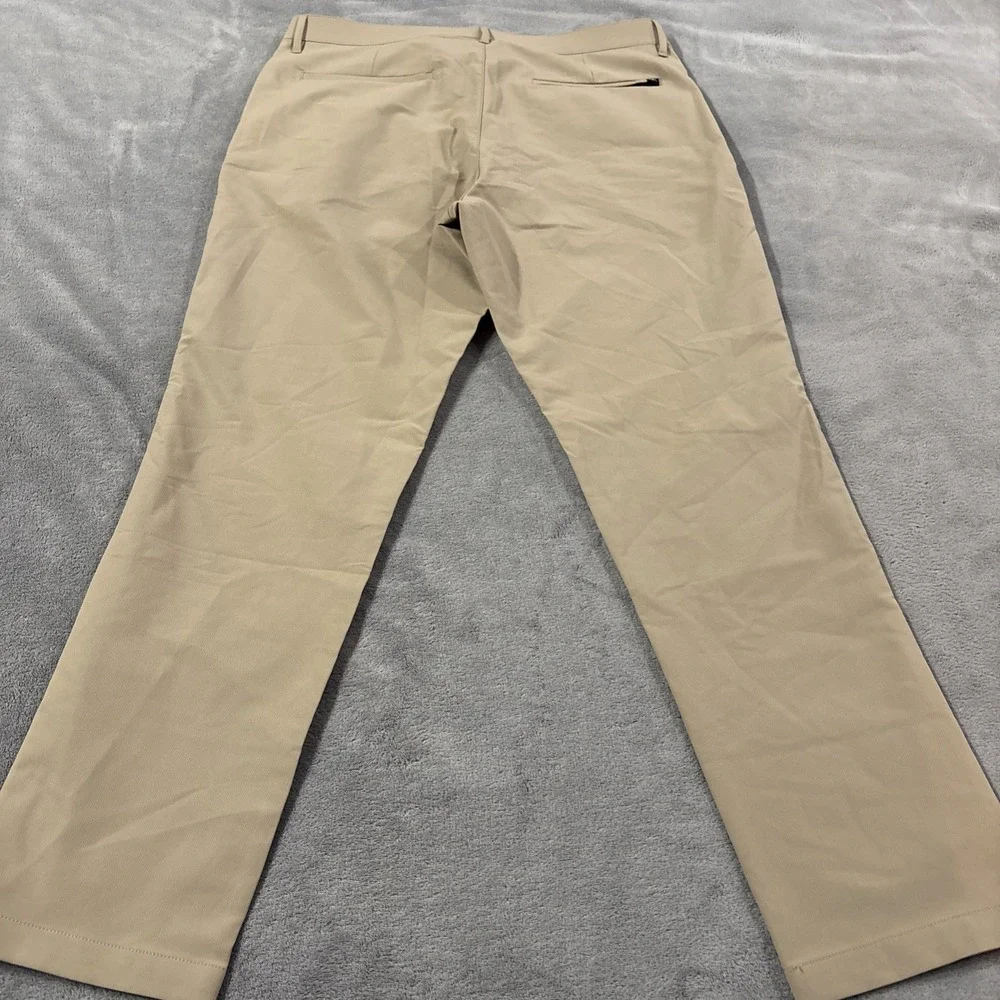 Banana Republic Mens Pants 34x30 Beige Chino Classic Flat Front Preppy Golf #J11
